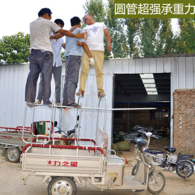 动三轮车车棚篷布全封闭防风防水加厚粗管棚布瓶车雨棚