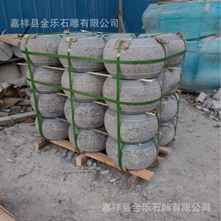 厂家直销石雕柱墩青石雕花柱脚石底座柱础石装饰摆件