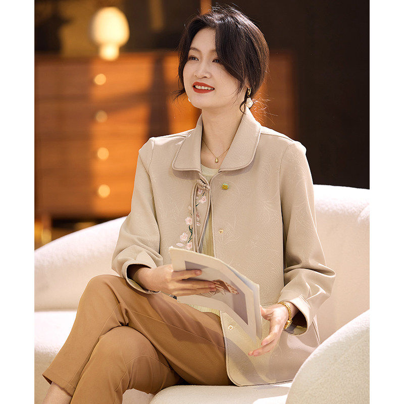 喜卉妈妈春装2026新款洋