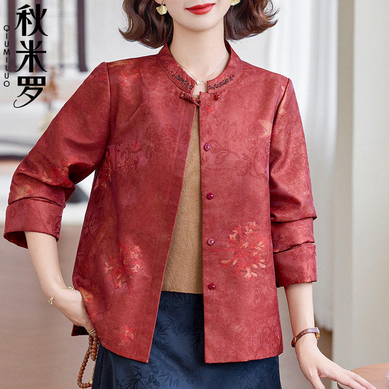 喜婆婆婚宴礼服中老年女