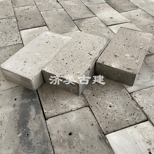 黏土老青砖六面光精品黏土砖块中式园林庭院铺地砖仿古砖装饰青砖