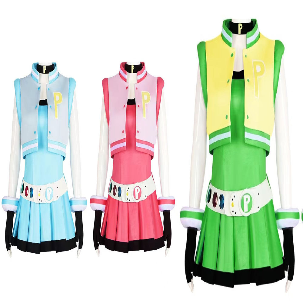 飞天小女警Z超能花花cos服装