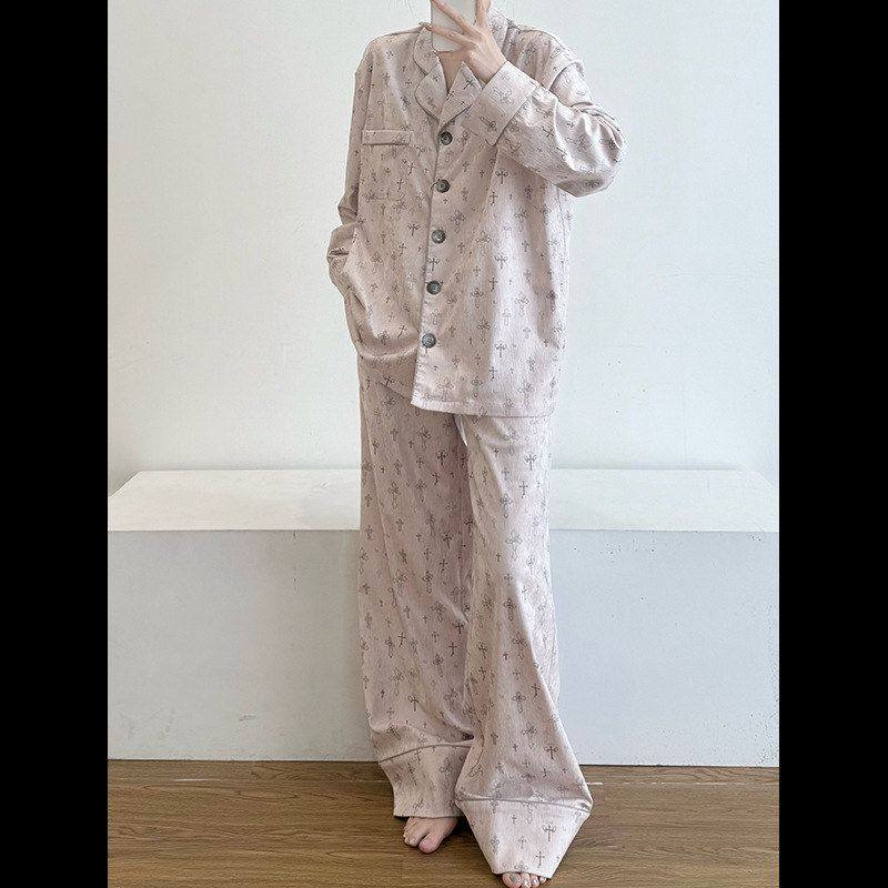 ins慵懒风粉色德绒睡衣女秋冬季新款保暖舒适长袖长裤家居服套装,女士内衣/男士内衣/家居服,睡衣/家居服套装,淘宝优惠券,粉丝福利购,淘宝优惠卷