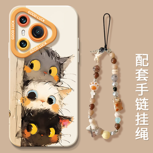 偷感小猫适用华为Pura70手机壳P70pro套p60pro 全包镜头p50硅胶p40外壳p7o加p30por女p20pr0十p10plus 新款