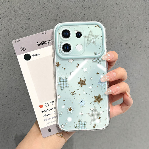 【小红薯爆款】渐变星星透明软壳