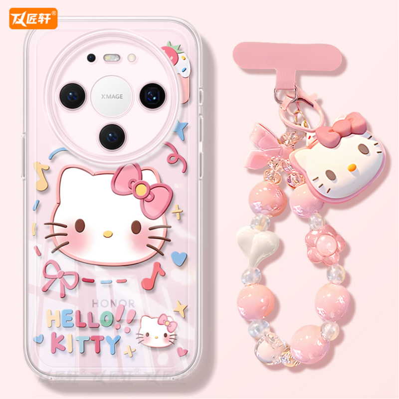 匠轩华为Mate80TPU卡通潮牌羽纱