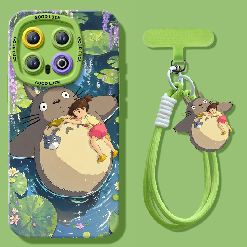 龙猫适用iqoo13手机壳12pro保护套新款11液态硅胶保护v