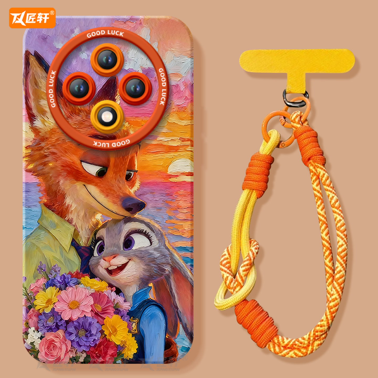 油画系列！尼克朱迪硅胶壳