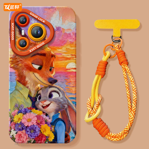 油画系列！尼克朱迪硅胶壳