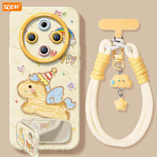 油画小马适用vivoY300Pro手机壳Y300pro+十新款V2410A全包vivo防摔v300pr0液态硅胶viv0丫保护套voviy男女加