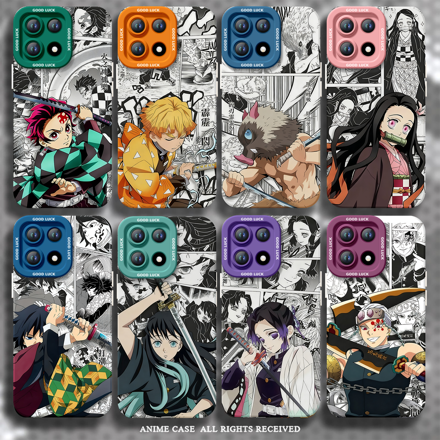 【鬼灭之刃周边】真液态硅胶壳