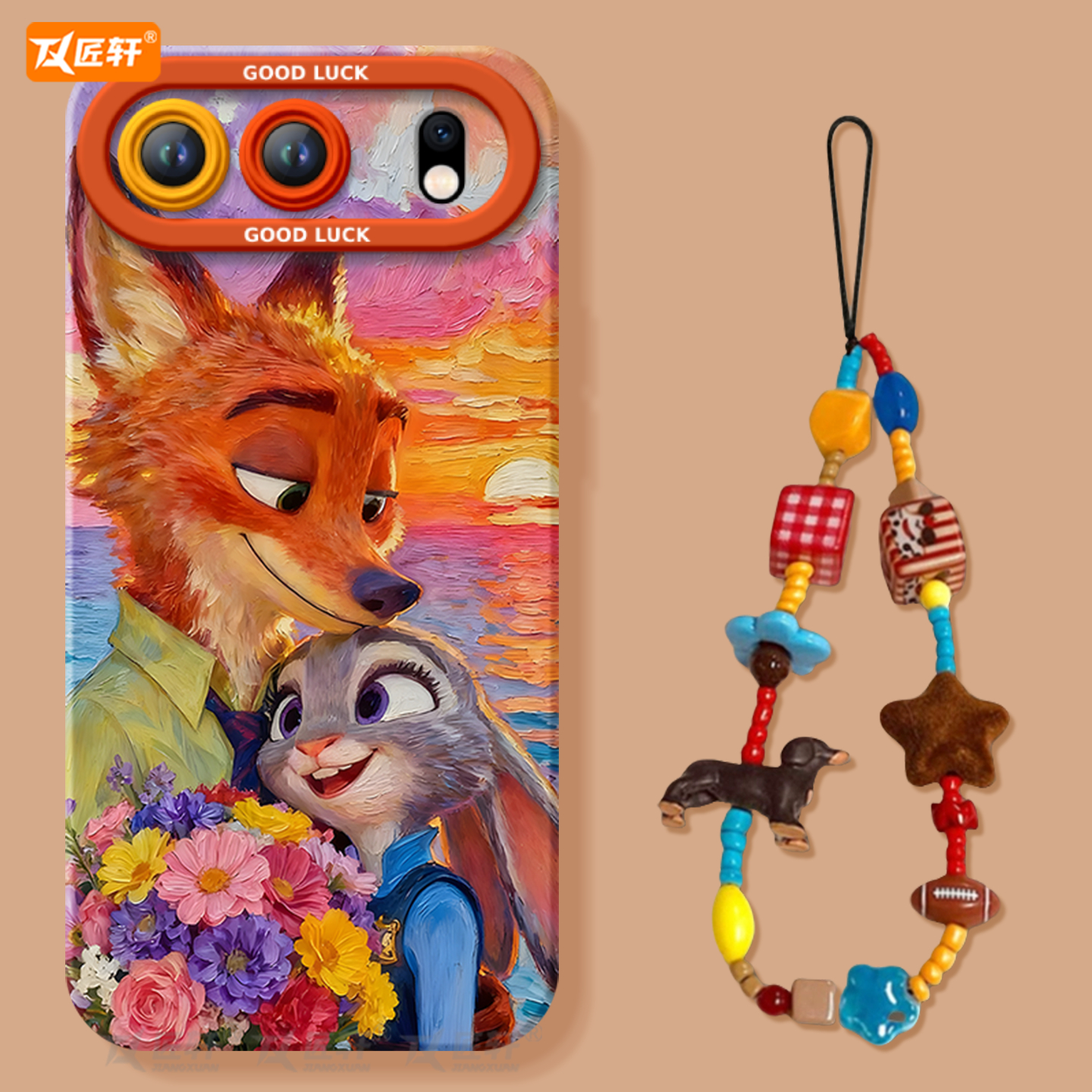 油画系列！尼克朱迪硅胶壳