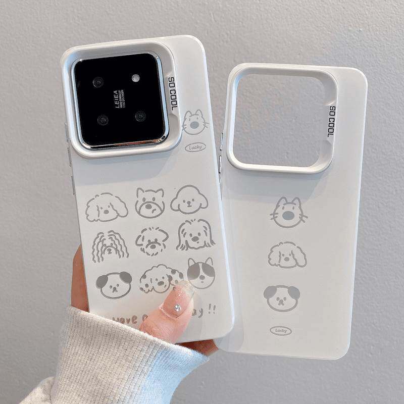 适用小米15手机壳15pro磨砂高级小米14的新款14pro套p