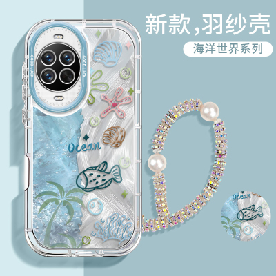 气囊羽纱软硅胶！适用华为nova14