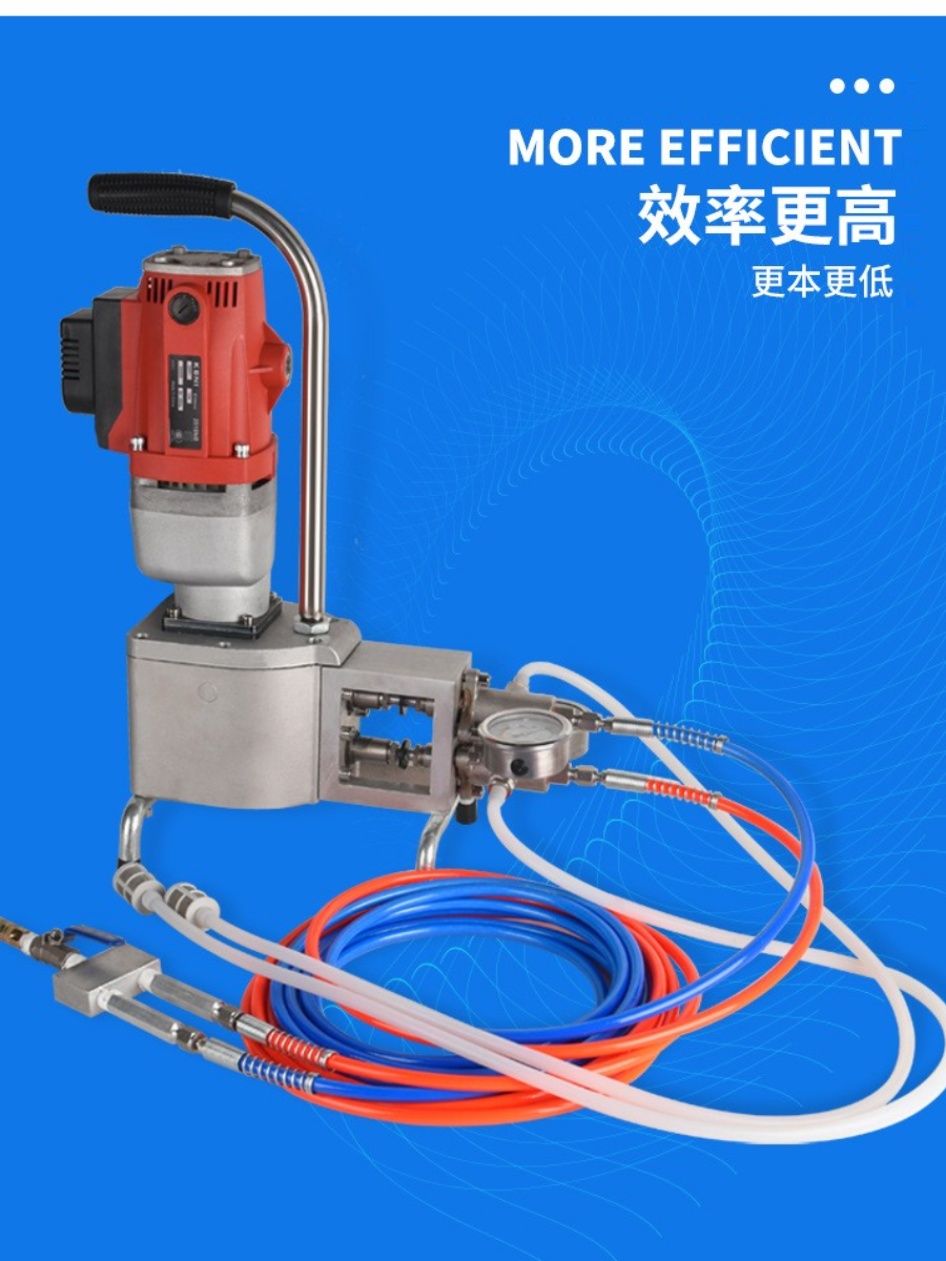 水固化高压注浆机丙烯酸盐灌浆机楼房楼板补漏机卫生间防水堵漏机