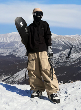 KEEPMONEY美式机能工装滑雪裤滑雪服单板特氟龙三防保暖滑雪卫衣