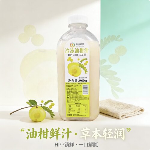 和谊果园HPP油柑原浆速冻奶茶用