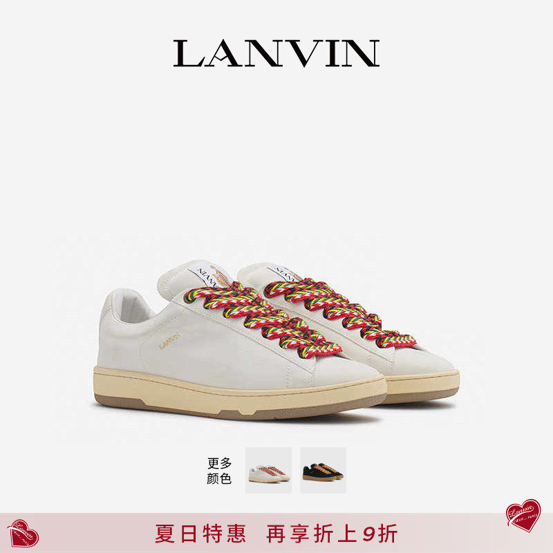 ��������ѡ��LANVIN�˷� ��Ůͬ�� SUEDE LITE CURB�˶�����Ь