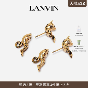 女士PENCIL LANVIN浪凡官方旗舰店 CAT耳饰 折扣甄选