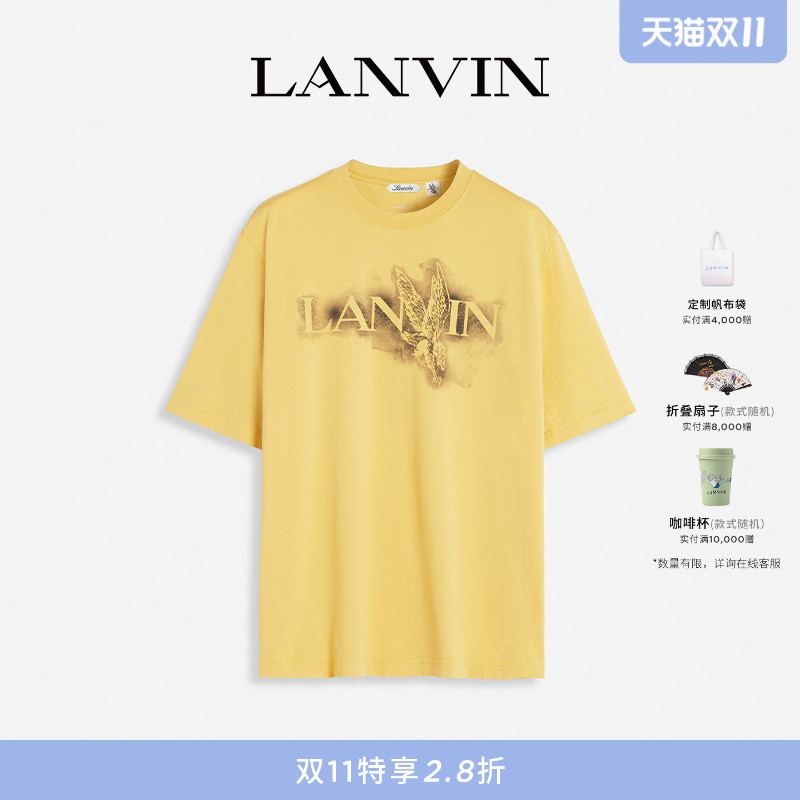 浪凡LANVIN男女同款T恤