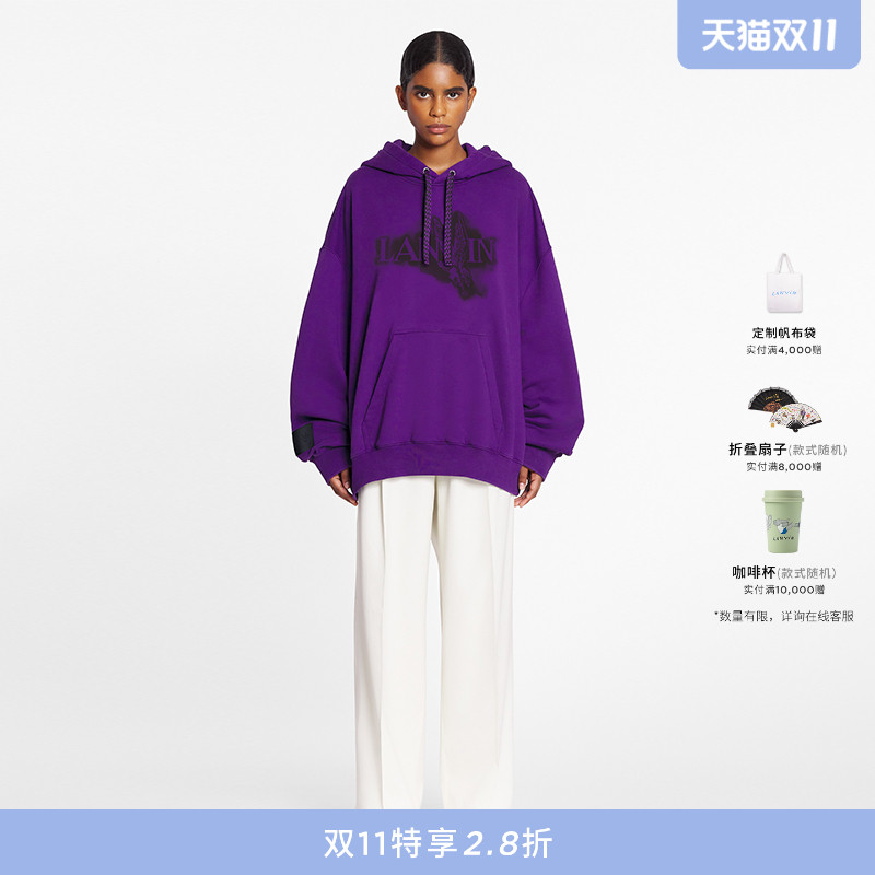 浪凡男女同款LOGO印花卫衣