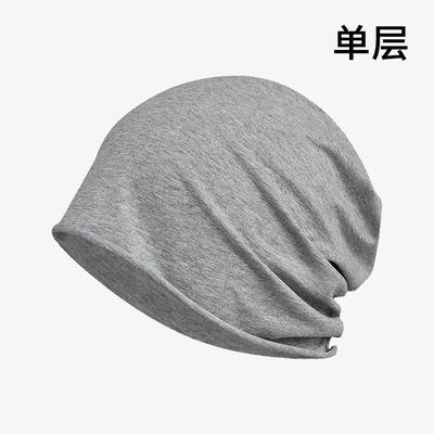 专用压感透气睡帽堆堆女士帽子