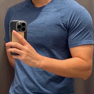 路路平替！tech速干透气面料！无缝一体工艺！男士运动短袖T恤衫