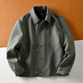 Z家平替款 行政商务休闲百搭翻领通勤夹克外套 男士 斜纹面料 秋季