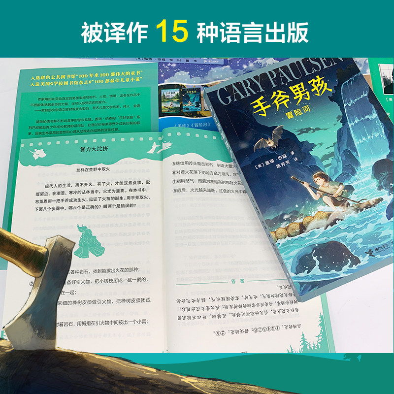 新华书店手斧男孩系列全套