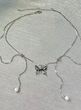 高级感锁骨链2023年新款潮配饰