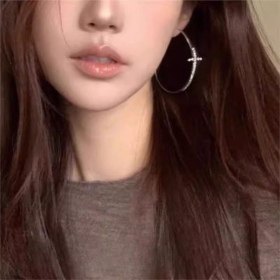 素圈小众设计高级感耳钉