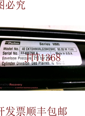 原装供应PARKER 40 CKTDHMIRLS29M29MC 90.00米1144液压缸,40毫米