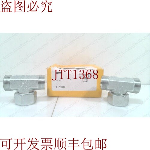 原装供应PARKER ET22ZLCF 旋转螺栓接头三通，M30 螺纹，请参见 D