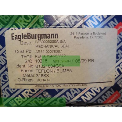 EAGLE BURGMANN B130005000A 机械