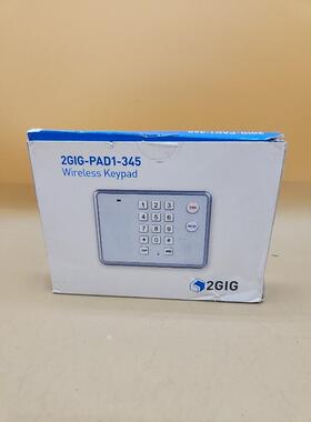 Nortek 2GIG 键盘型号 2GIG-PAD1-345  ETL 上市 白色