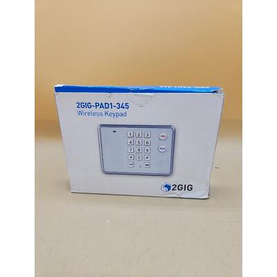 Nortek 2GIG 键盘型号 2GIG-PAD1-345  ETL 上市 白色