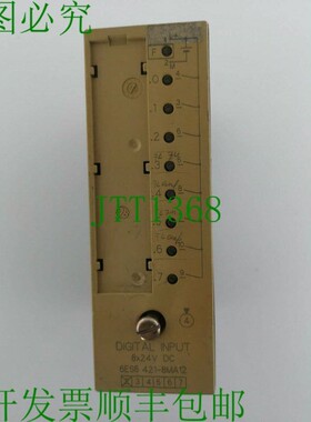 原装供应Simatic S5 6ES5 421-8MA12 数字输入