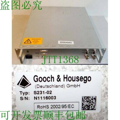 原装供应Gooch & Housego S231-02 RF Q 2x100W -未使用-