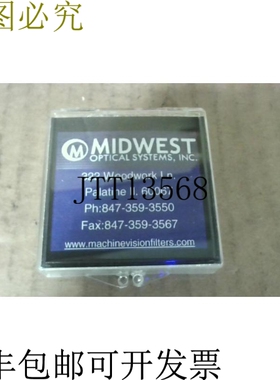 原装供应Midwest 光学 BP660-27 带通滤波器 深红色 -