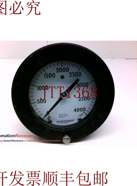 原装供应ASHCROFT Q-586 - O -4000 PSI - 空气压力盖,0 - 4000 P