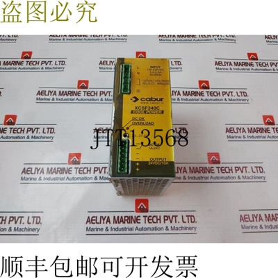 原装供应布尔 XCSF240C 和 CSF24 卡0X 120-230Vac 3.4-2.0A 50-6