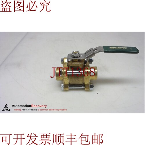 原装供应WATTS LFB6801 3/4，球阀，3/4英寸焊缝端连接，150PSI 2