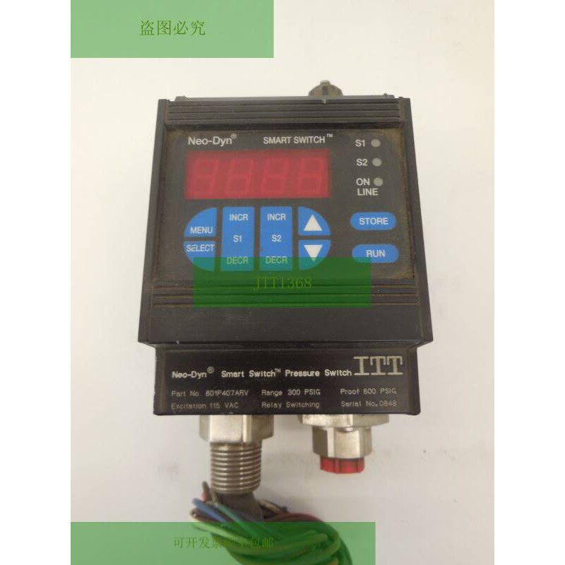 ITT NEO-DYN 801P407ARV 压力开关