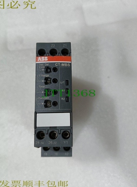 原装供应   CT-MBS.22S 1SVR730010R3200 时间继电器 0.05s-300h