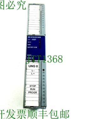 原装供应SCHLEICHER UNG24 31210048 电源供应