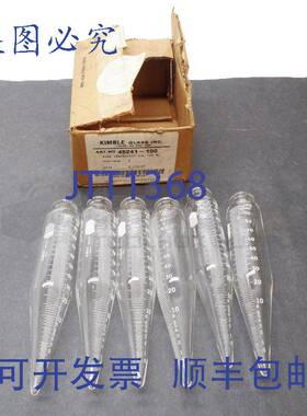 原装供应6支 KIMBLE GLASS 45241-100 离心 离心管 100 读取毫升