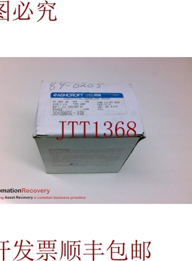 原装供应ASHCROFT 35 1009 AW 02B，DURALIFE GUA，3.5 英寸， 20