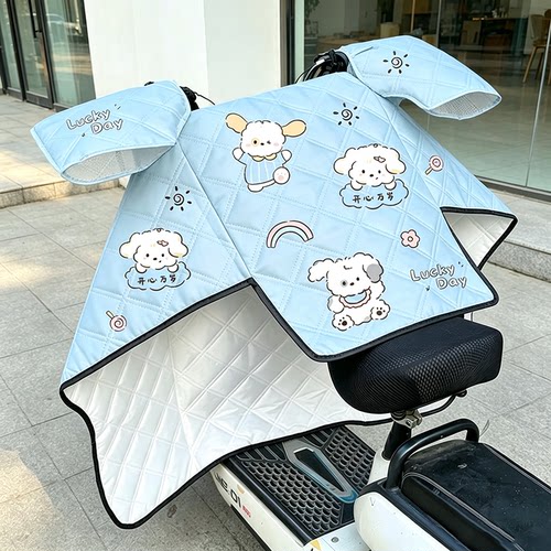 春夏季可折叠防水分体电动车