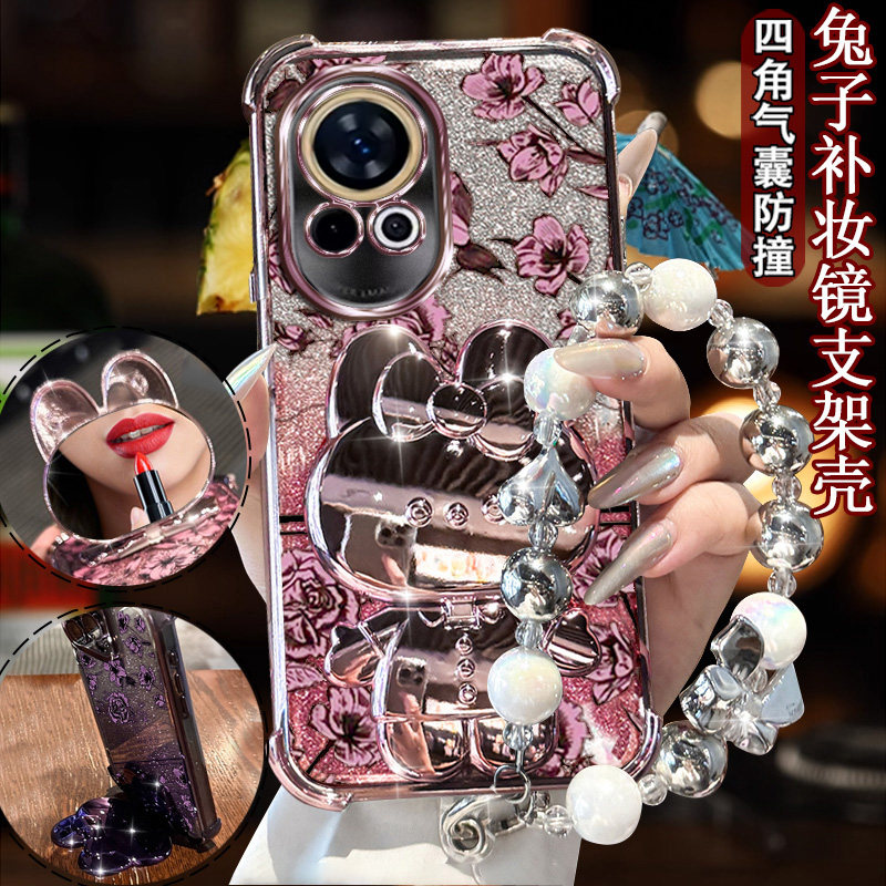 适用华为Nova13高级化妆镜子软壳