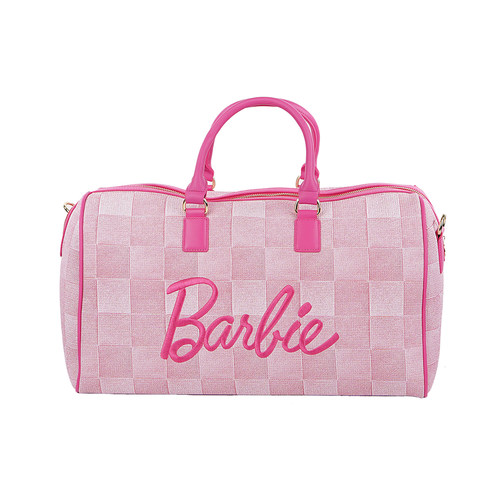 Barbie手提包刺绣大容量斜挎包